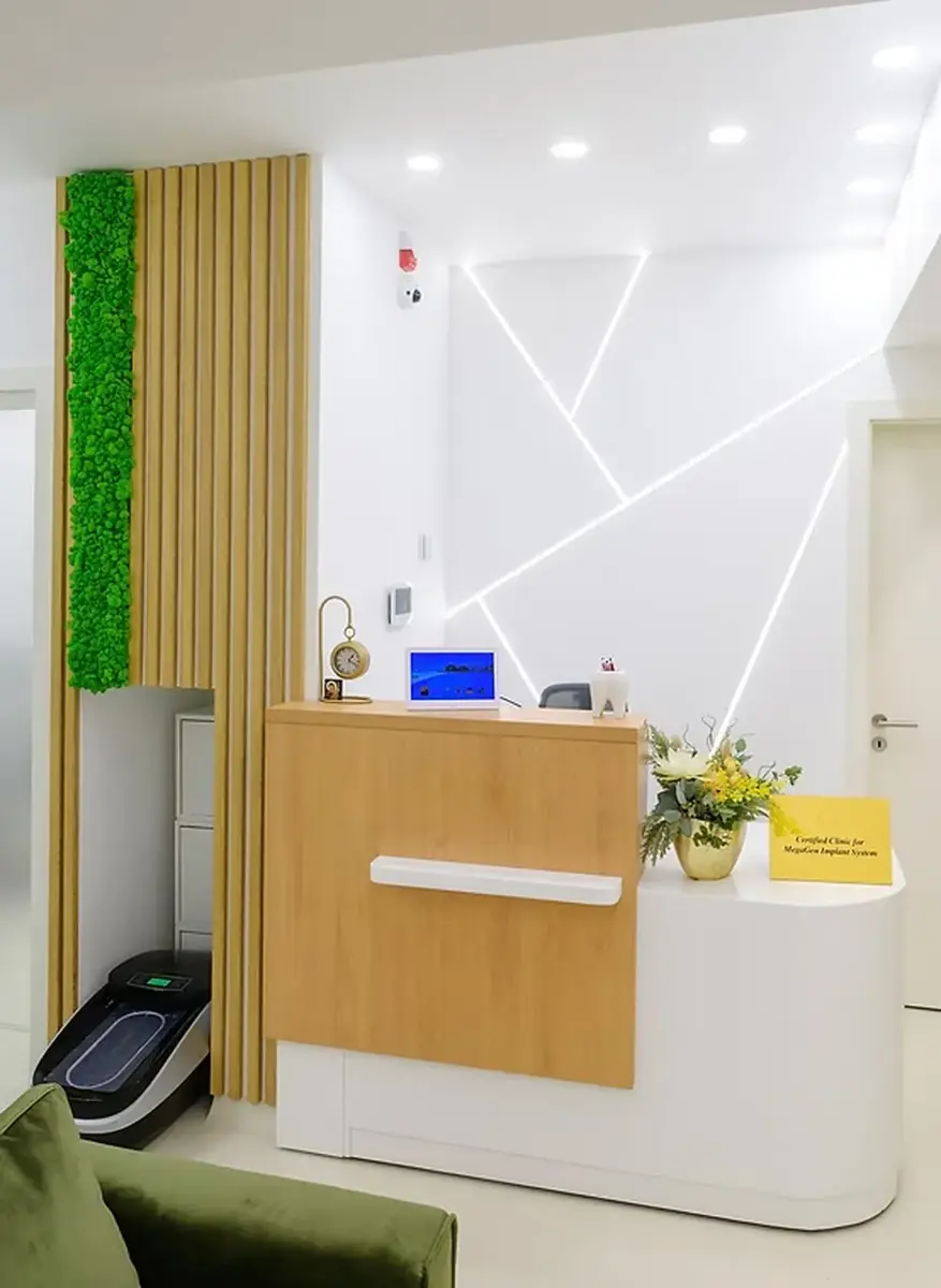 Recepția Barbu Dental Clinic, fotografie din website