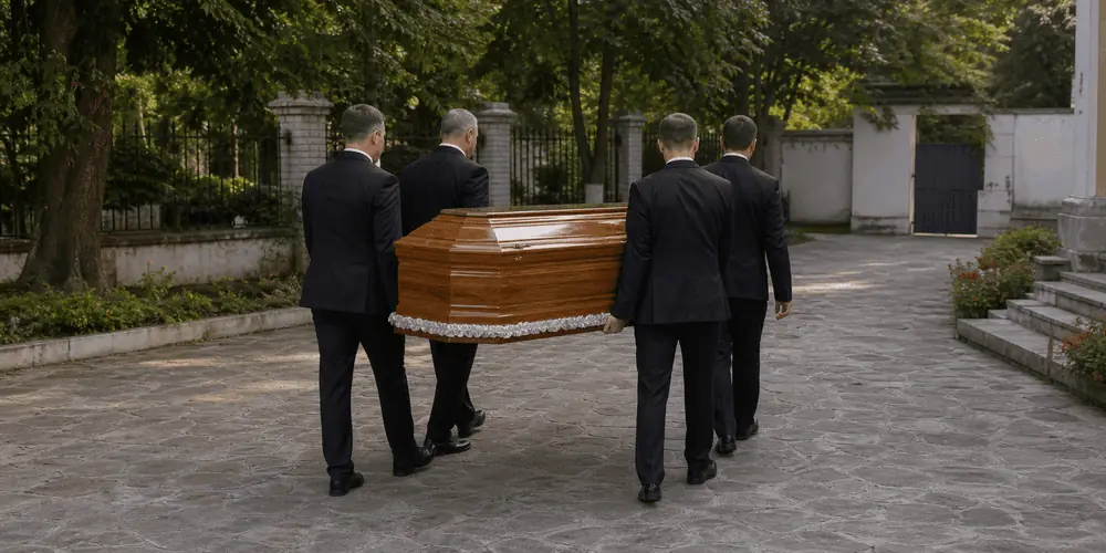 Imagine de prezentare a serviciilor, din website-ul Funerare București